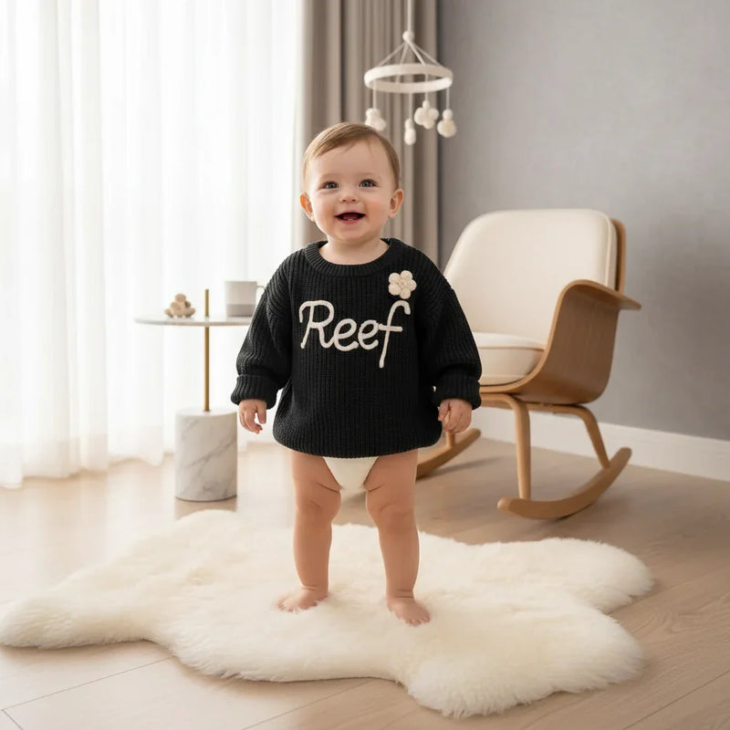 Baby boy in nursery - standing