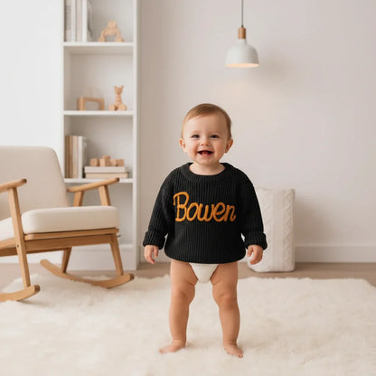 Baby boy in nursery - standing