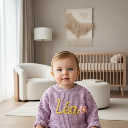 Baby front view in nursery