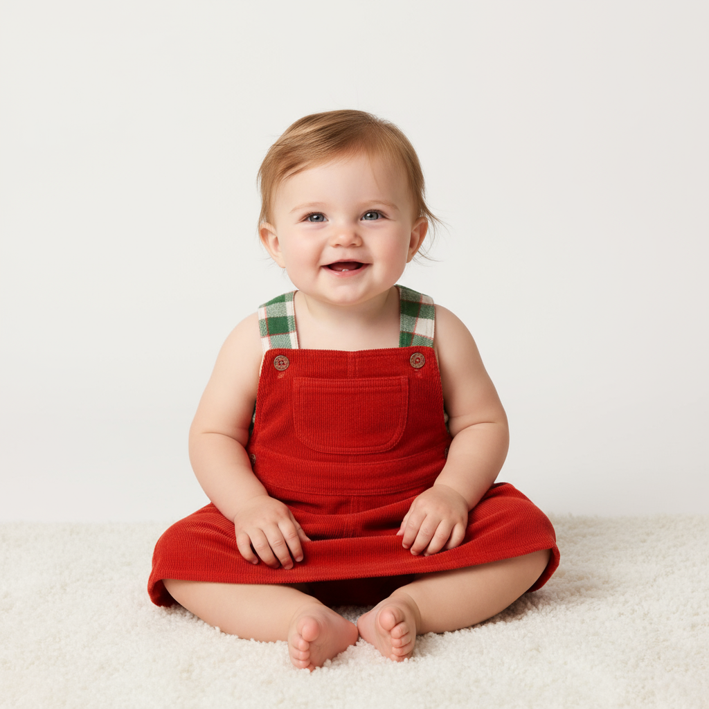 Baby front view