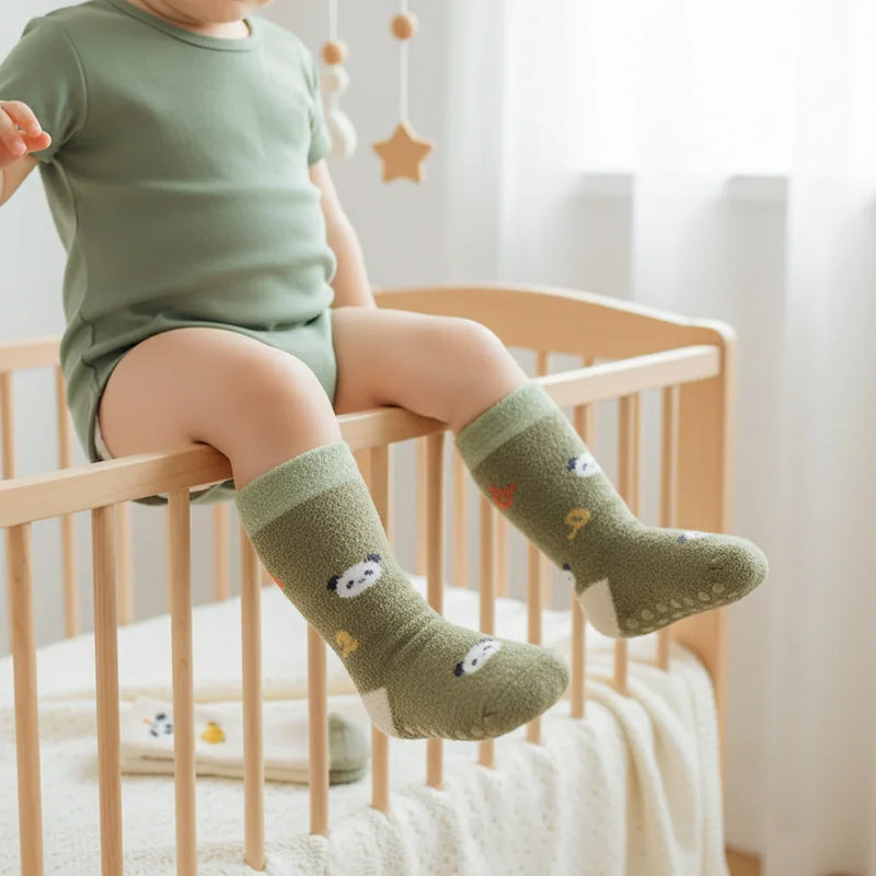 Baby girl close-up detail