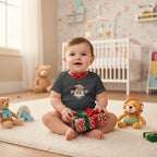 Baby girl - front view in nursery