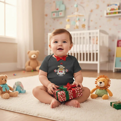 Baby girl - front view in nursery