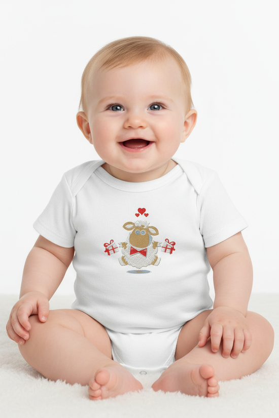 Baby onesie front view