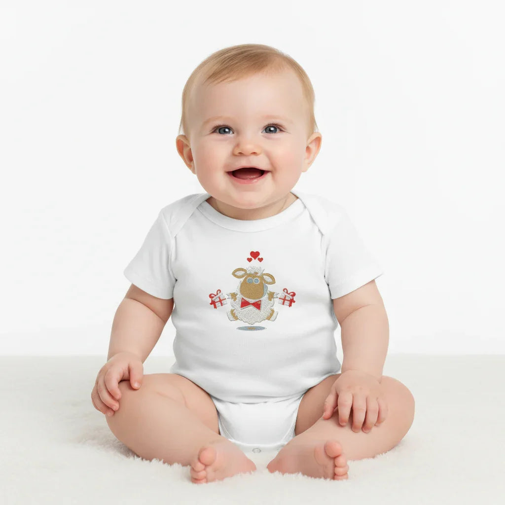 Baby onesie front view