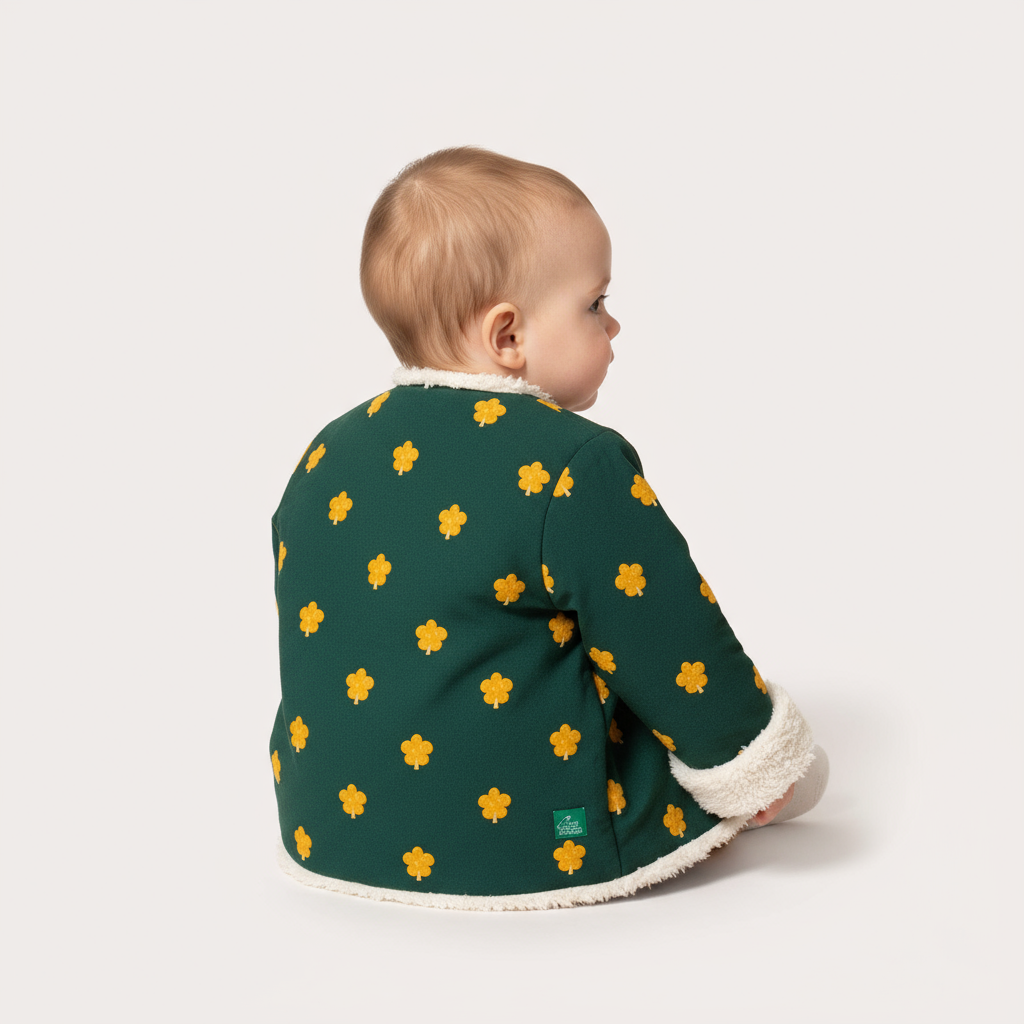 Baby opposite side angle shot