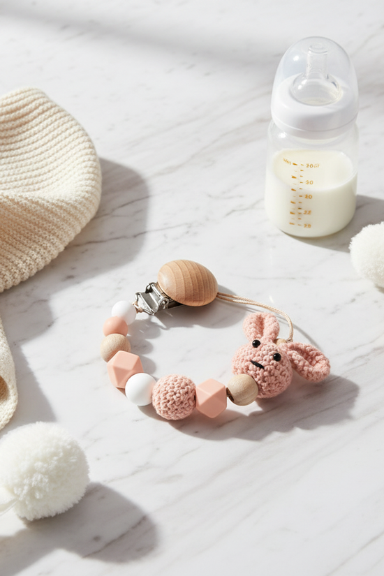 Baby Pacifier Clip Image 1