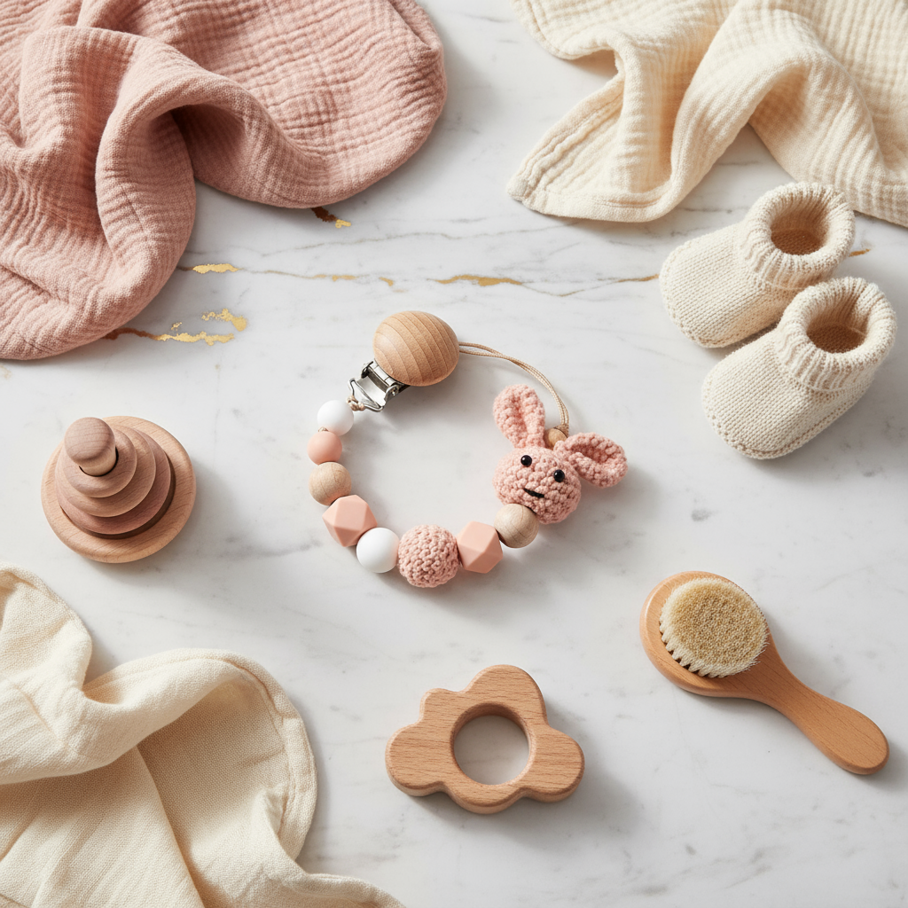 Baby Pacifier Clip Image 2