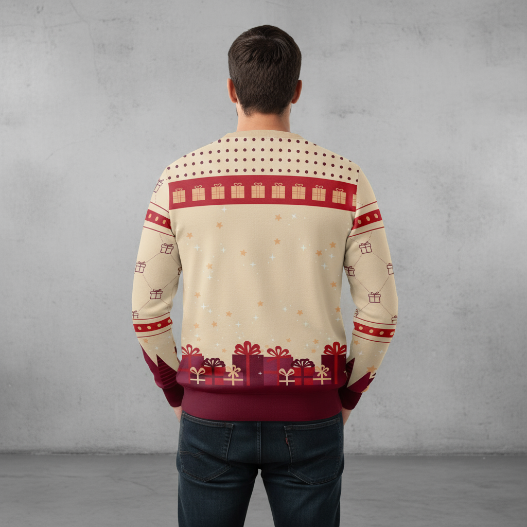 Back - Hands in back pockets, concrete background