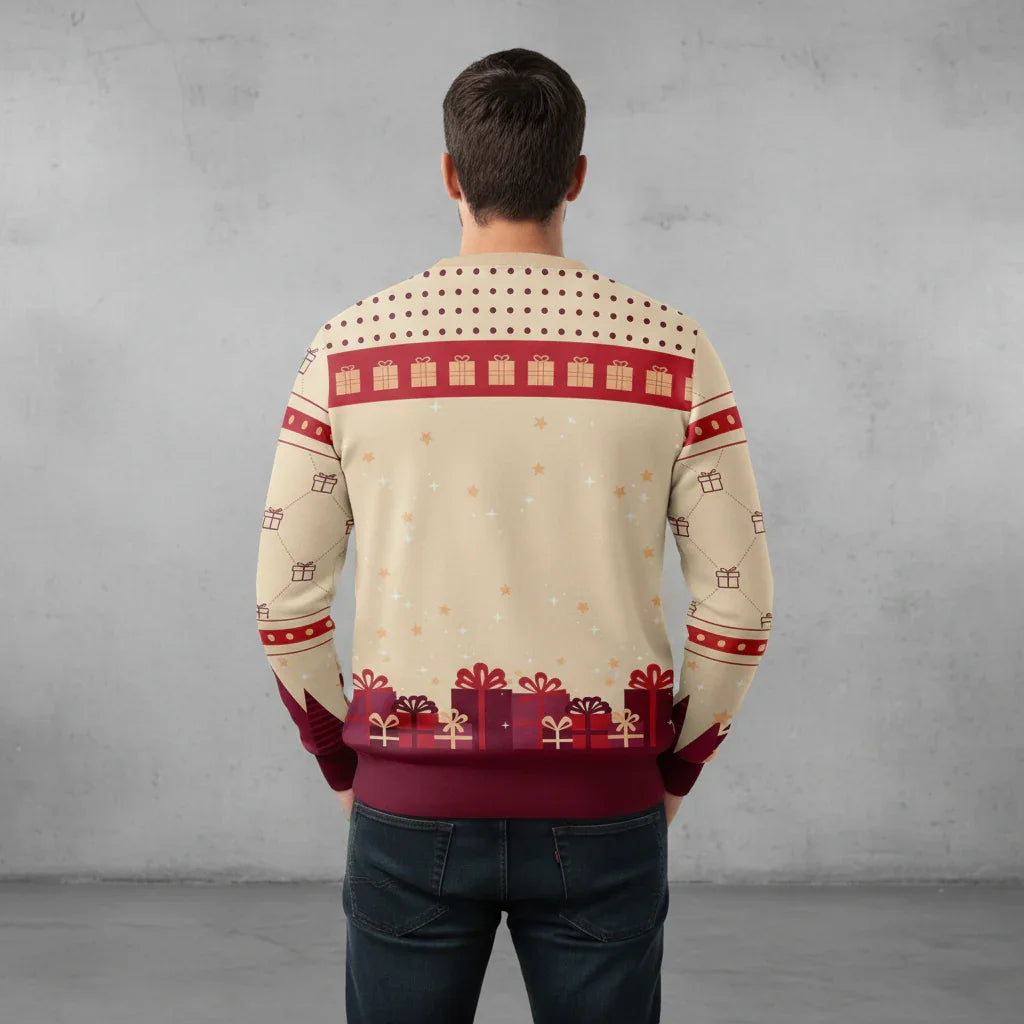 Back - Hands in back pockets, concrete background