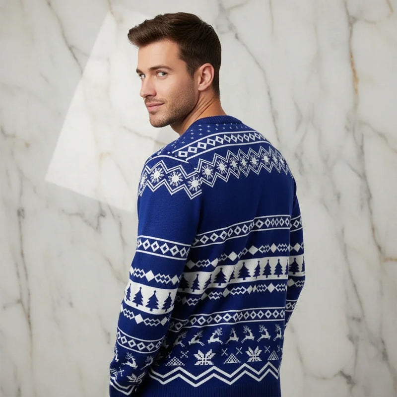 Back Over Shoulder - Original Navy Color