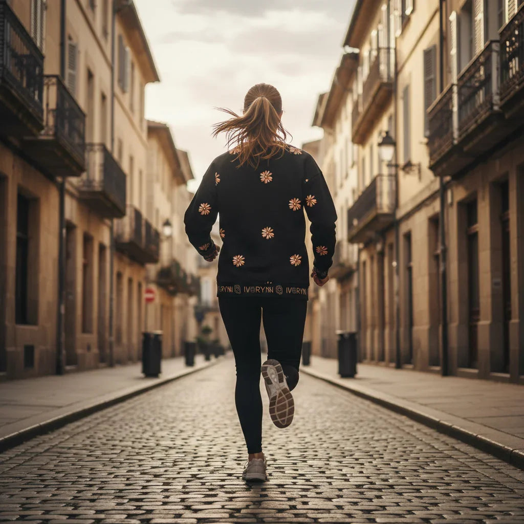 Back running view
