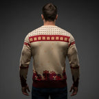 Back - Standing straight, moody background