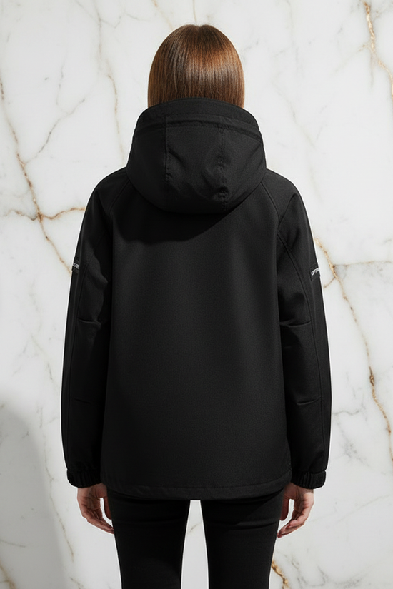 Back view, arms at sides