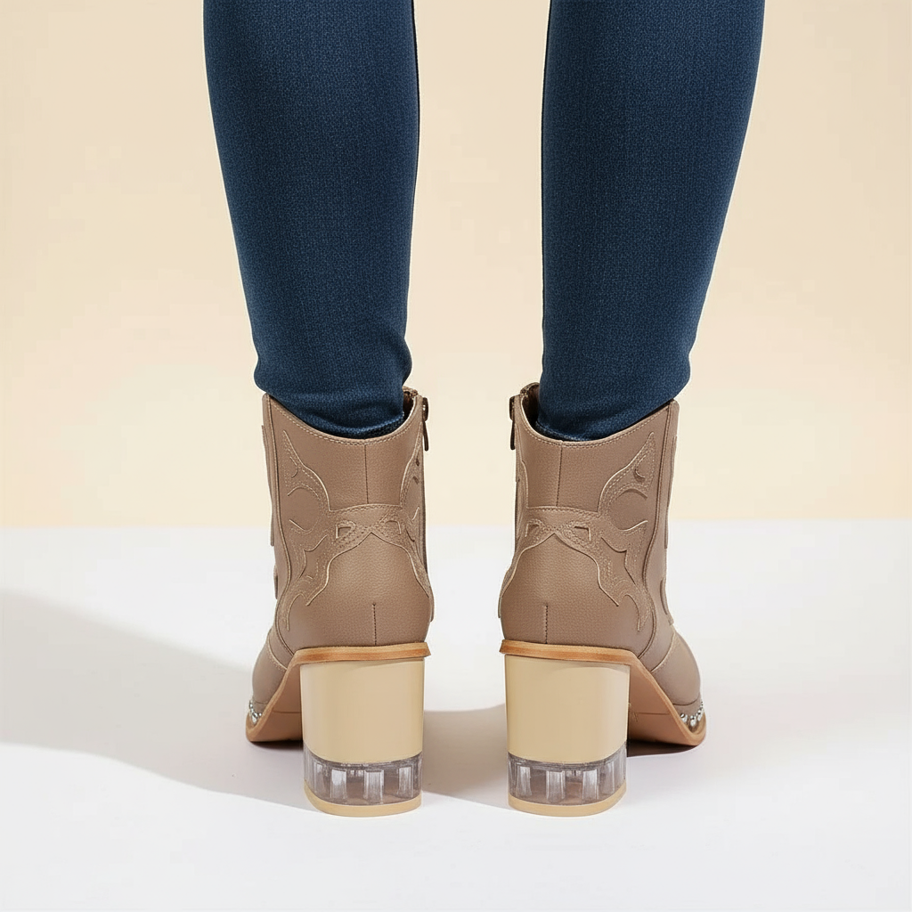 Back view - boots worn