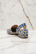 Back view flat loafer