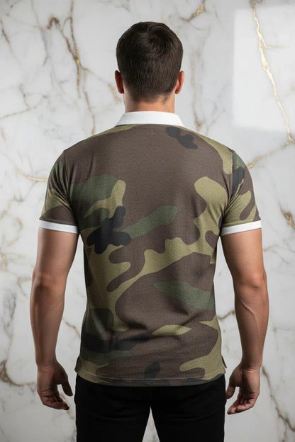 Back View - Full Camouflage Pattern