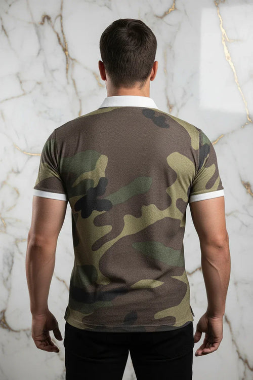 Back View - Full Camouflage Pattern