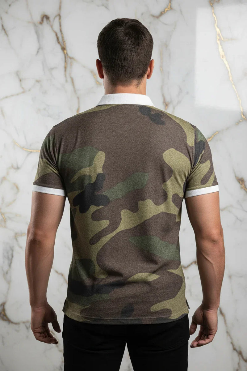 Back View - Full Camouflage Pattern