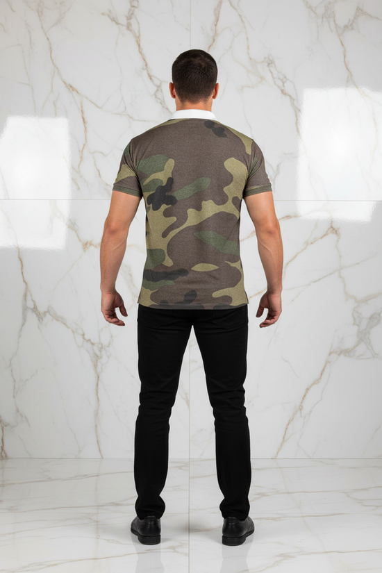 Back View - Full Camouflage Pattern