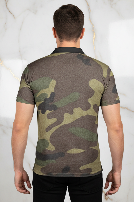 Back View - Full Camouflage Pattern