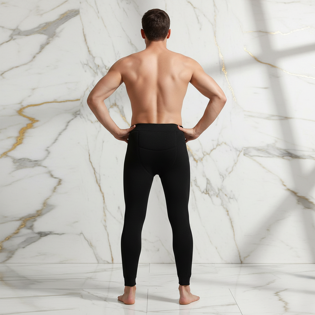 Back view - hands on hips pose