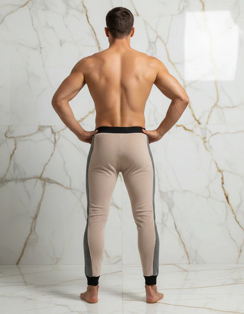 Back view hands on hips