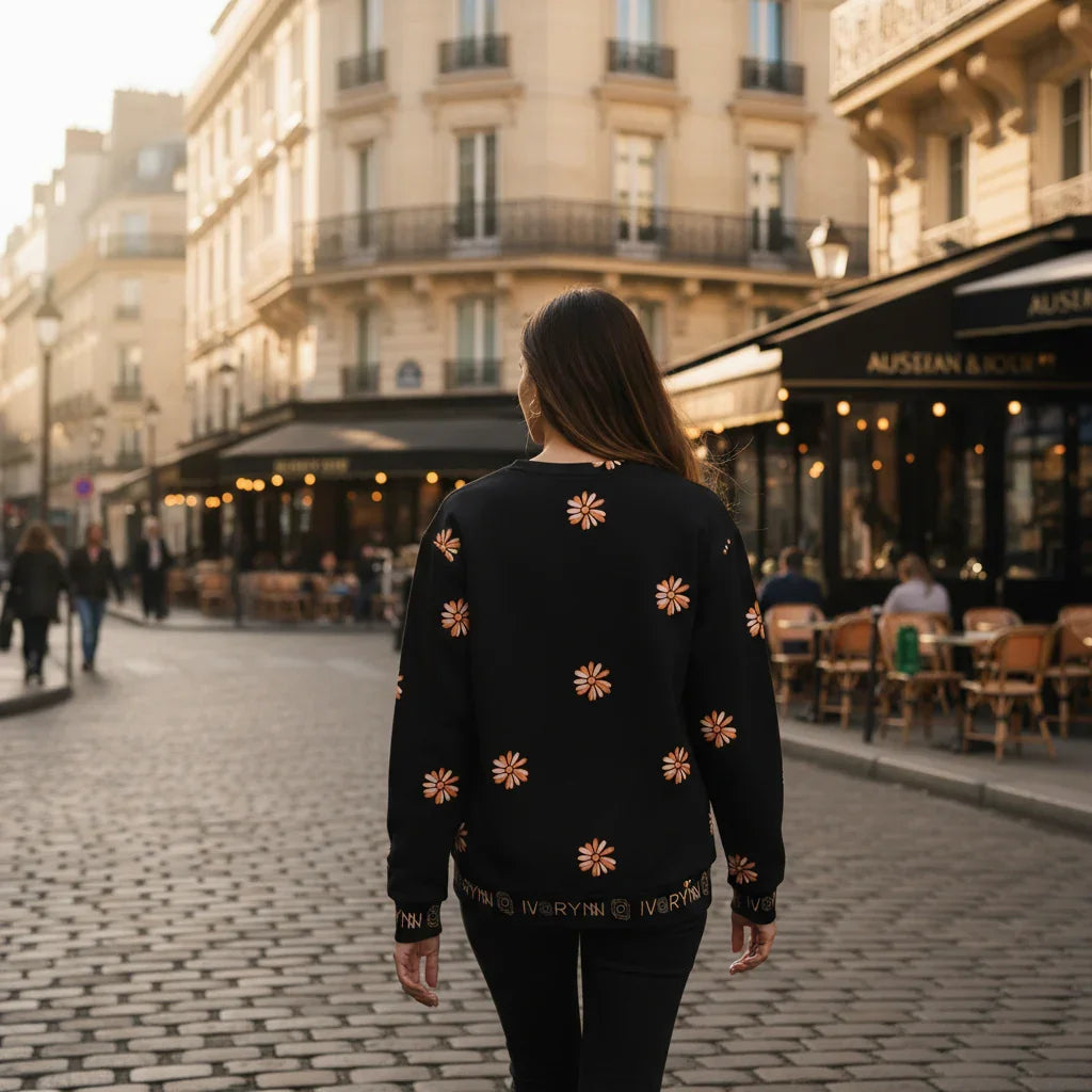 Back view in Paris