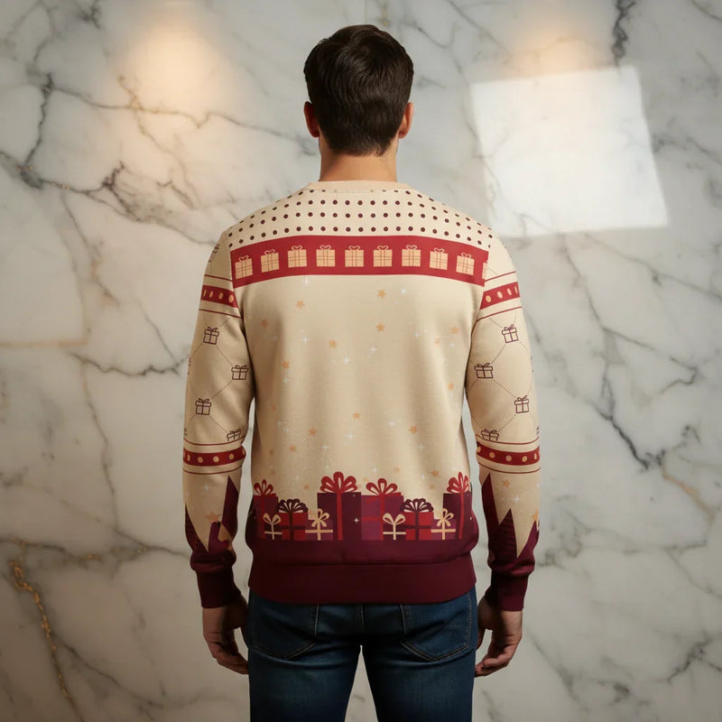 Back view - Marble background