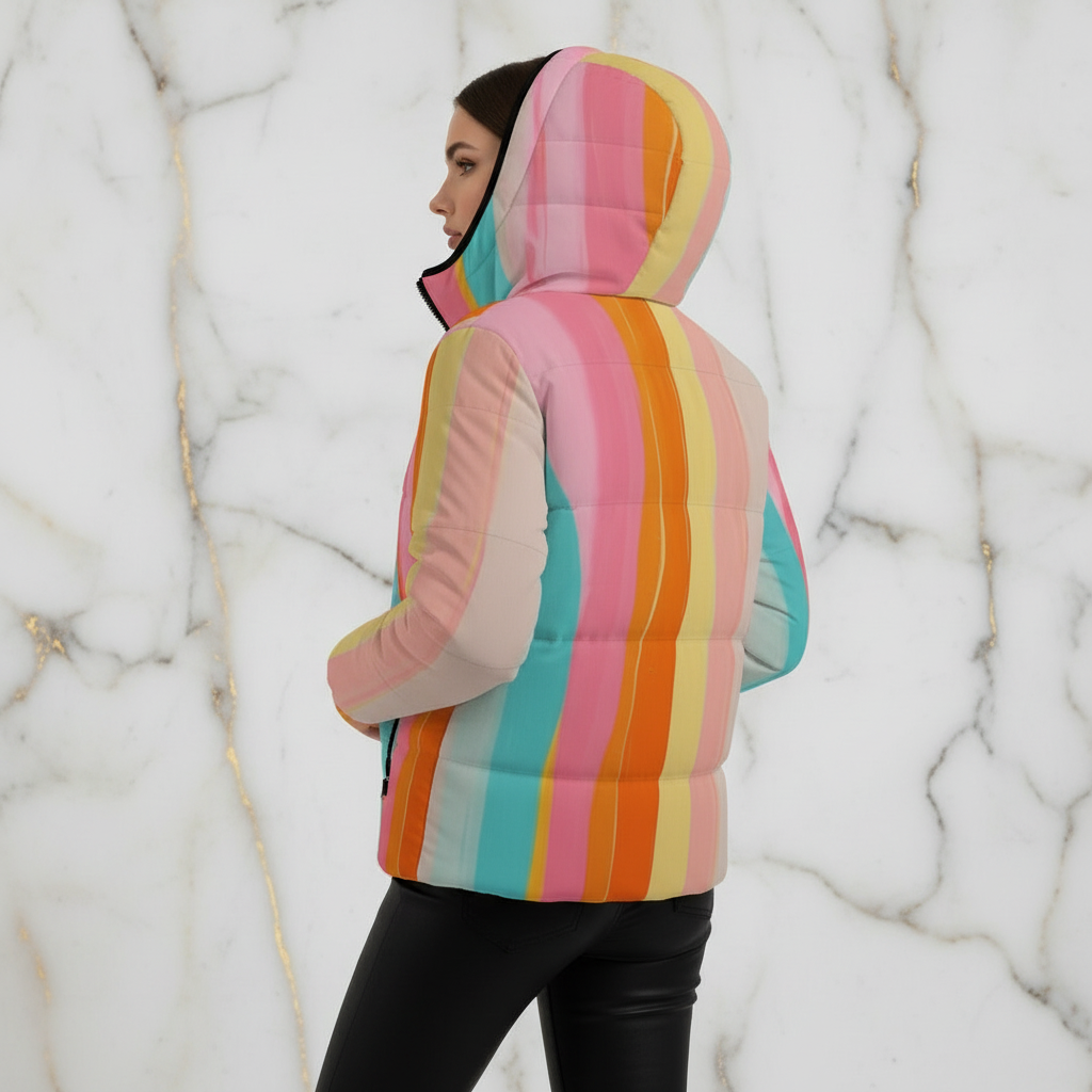 Back view marble background