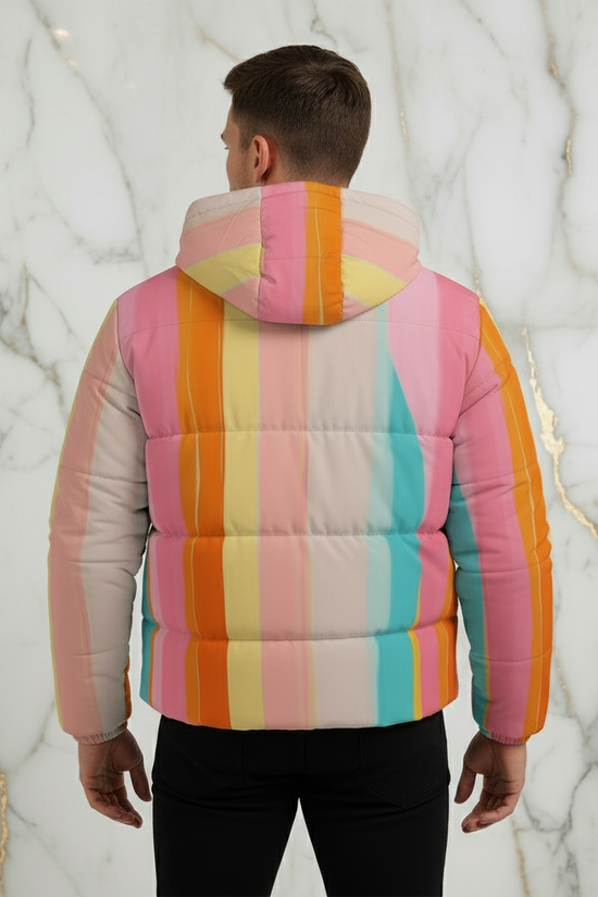 Back view masculine pose