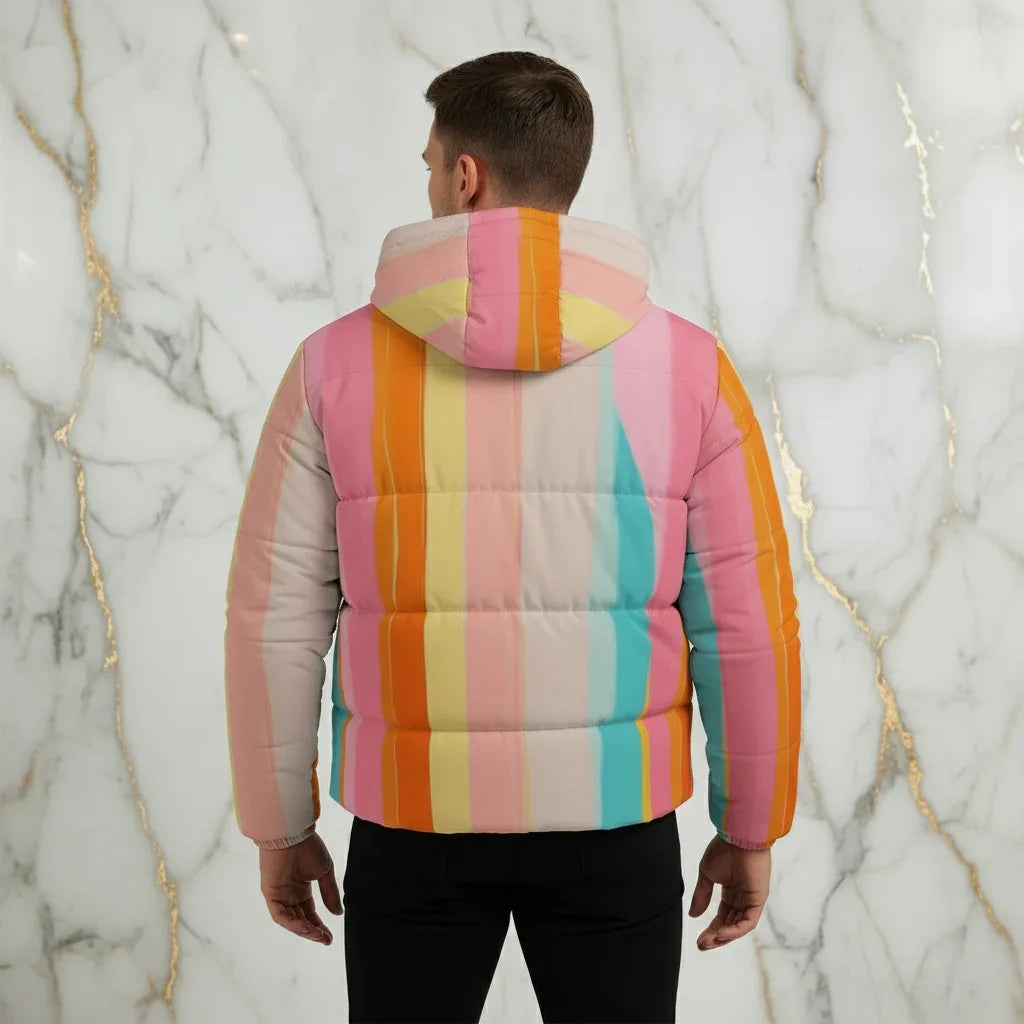 Back view masculine pose