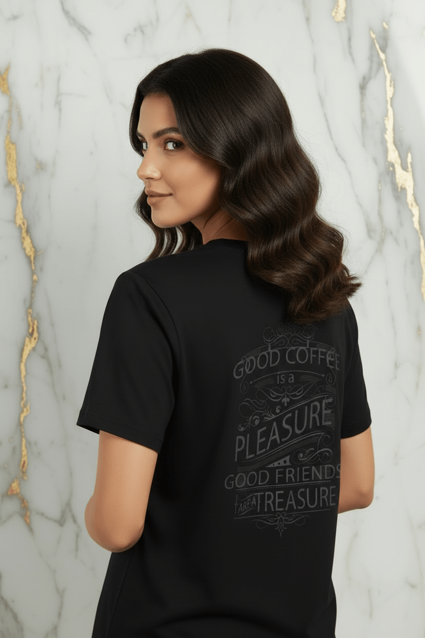 Back View - Over Shoulder Smile