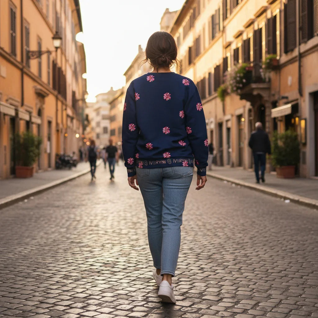 Back view Rome