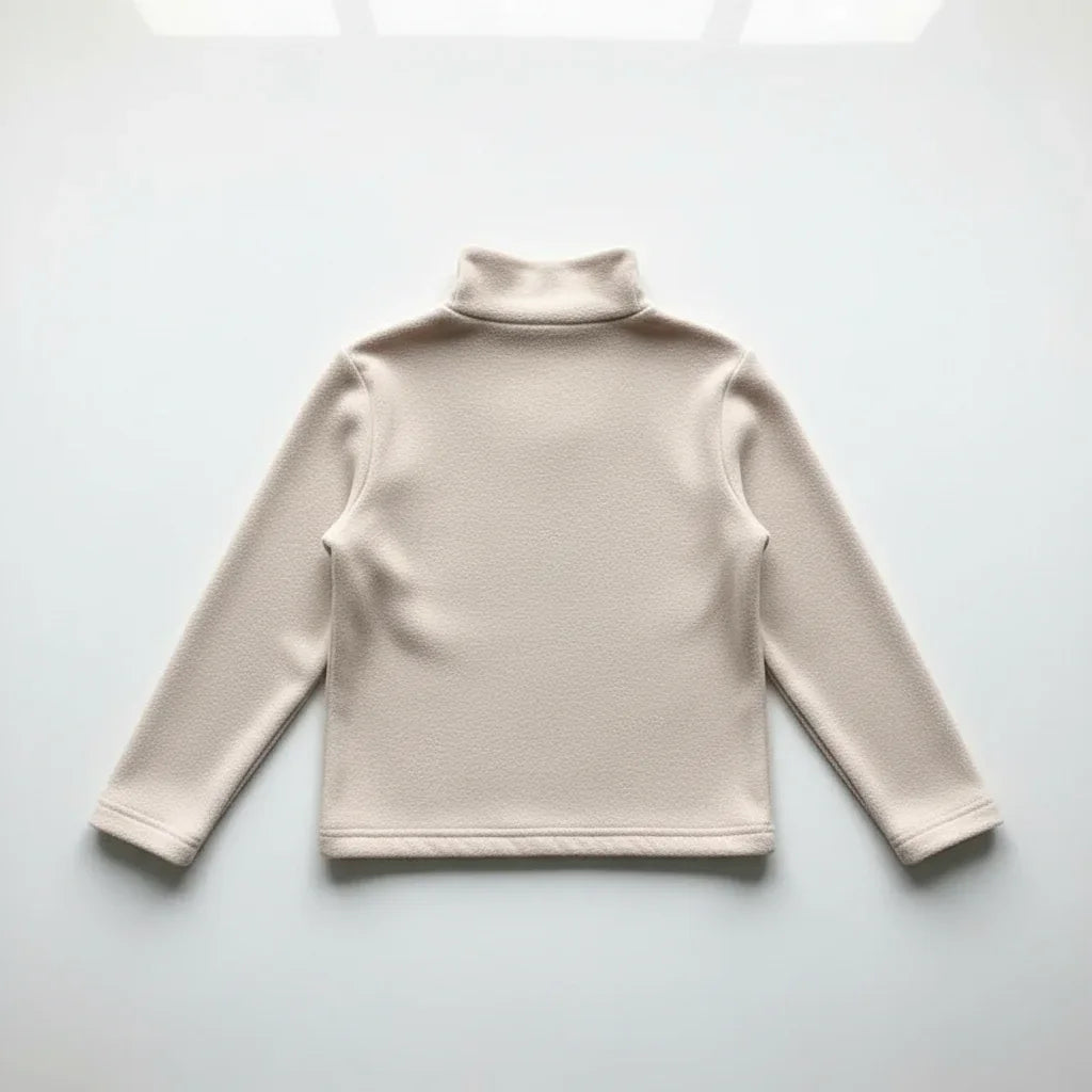 Back view showing completely plain back