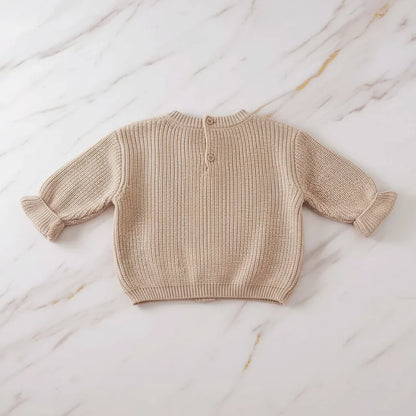 Back view showing knit texture