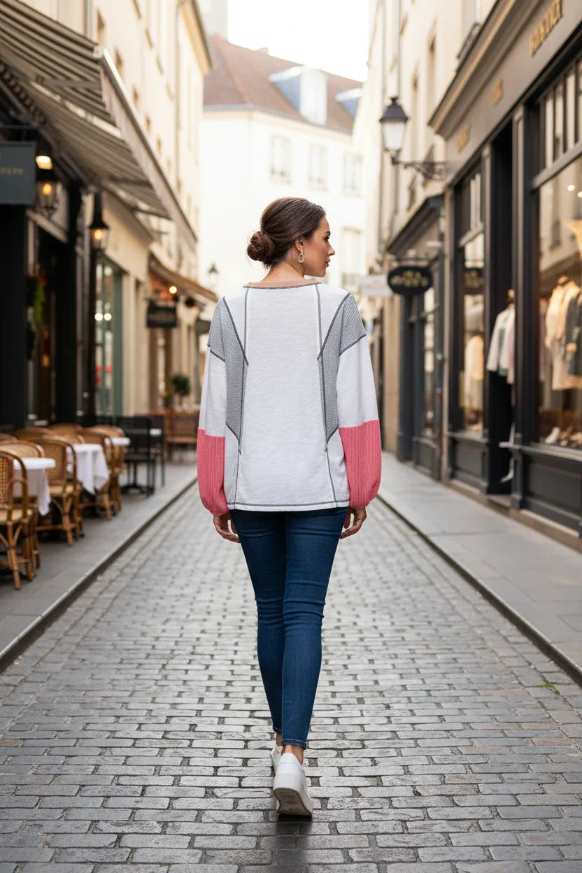 Back view showing panel design