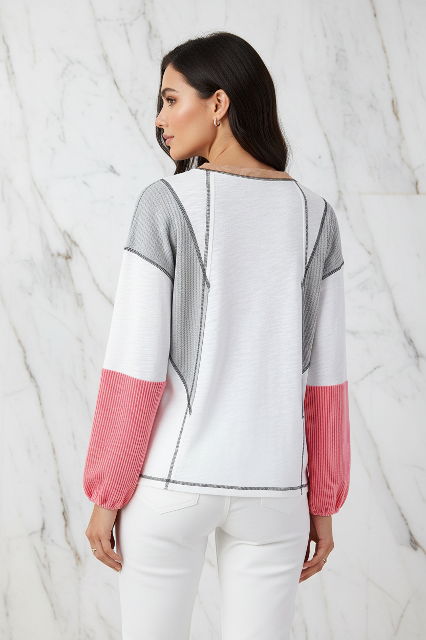 Back view showing panel design