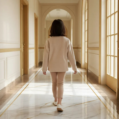 Back view showing plain back with no design