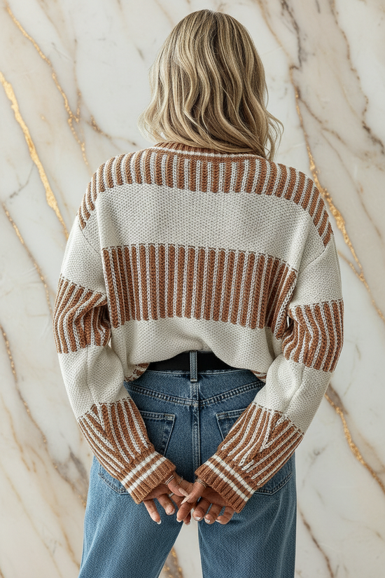 Back view studio shot