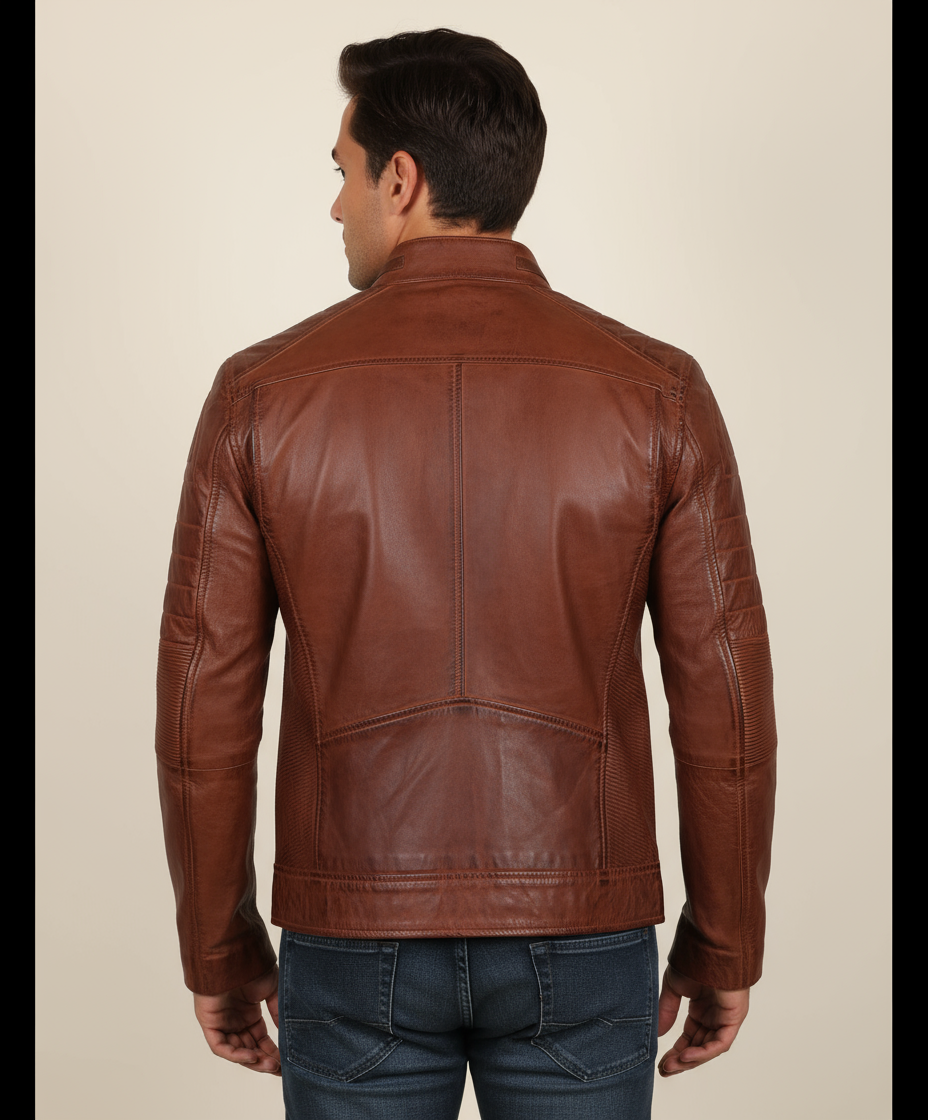 Back view studio shot