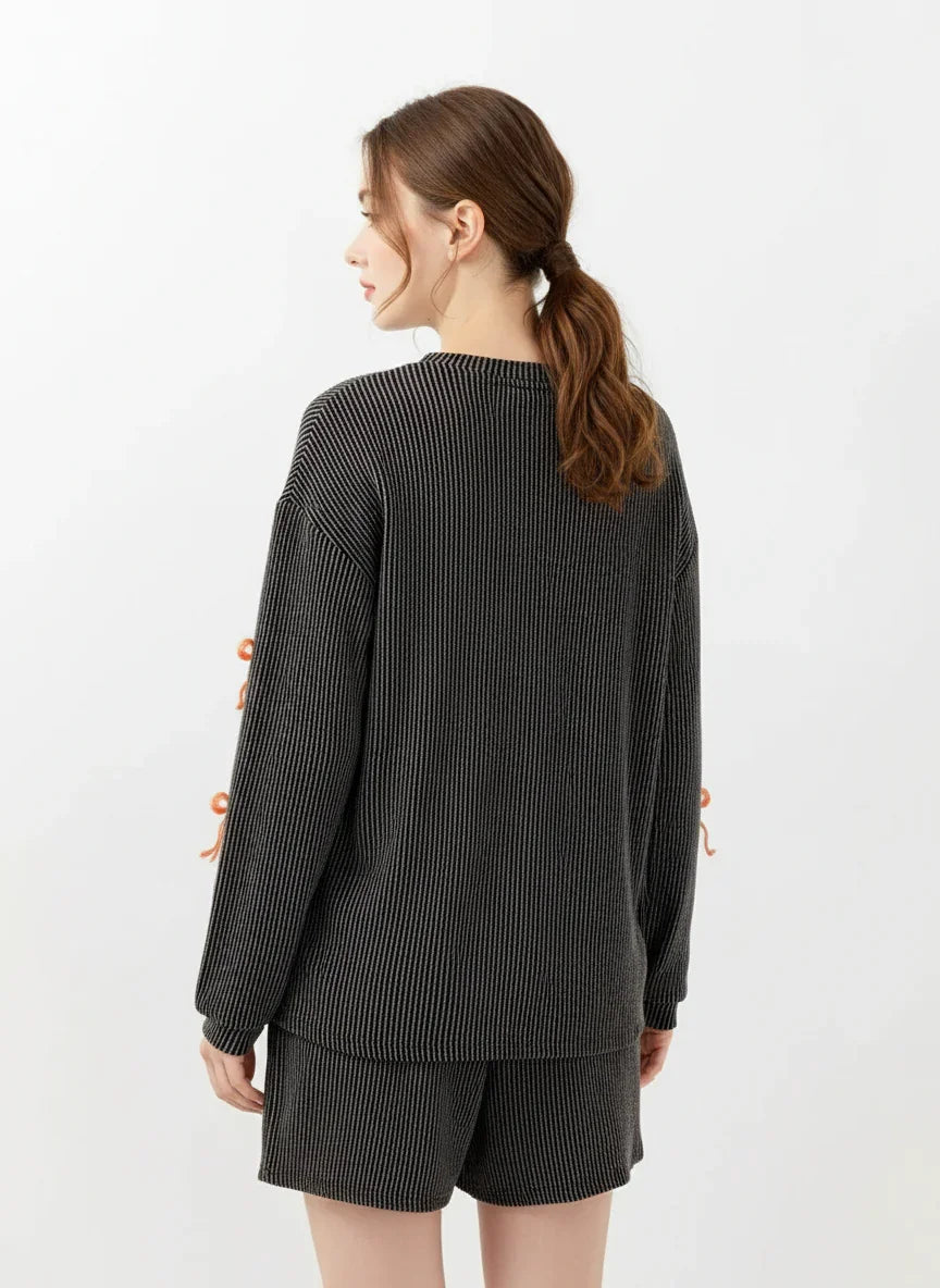 Back view studio shot