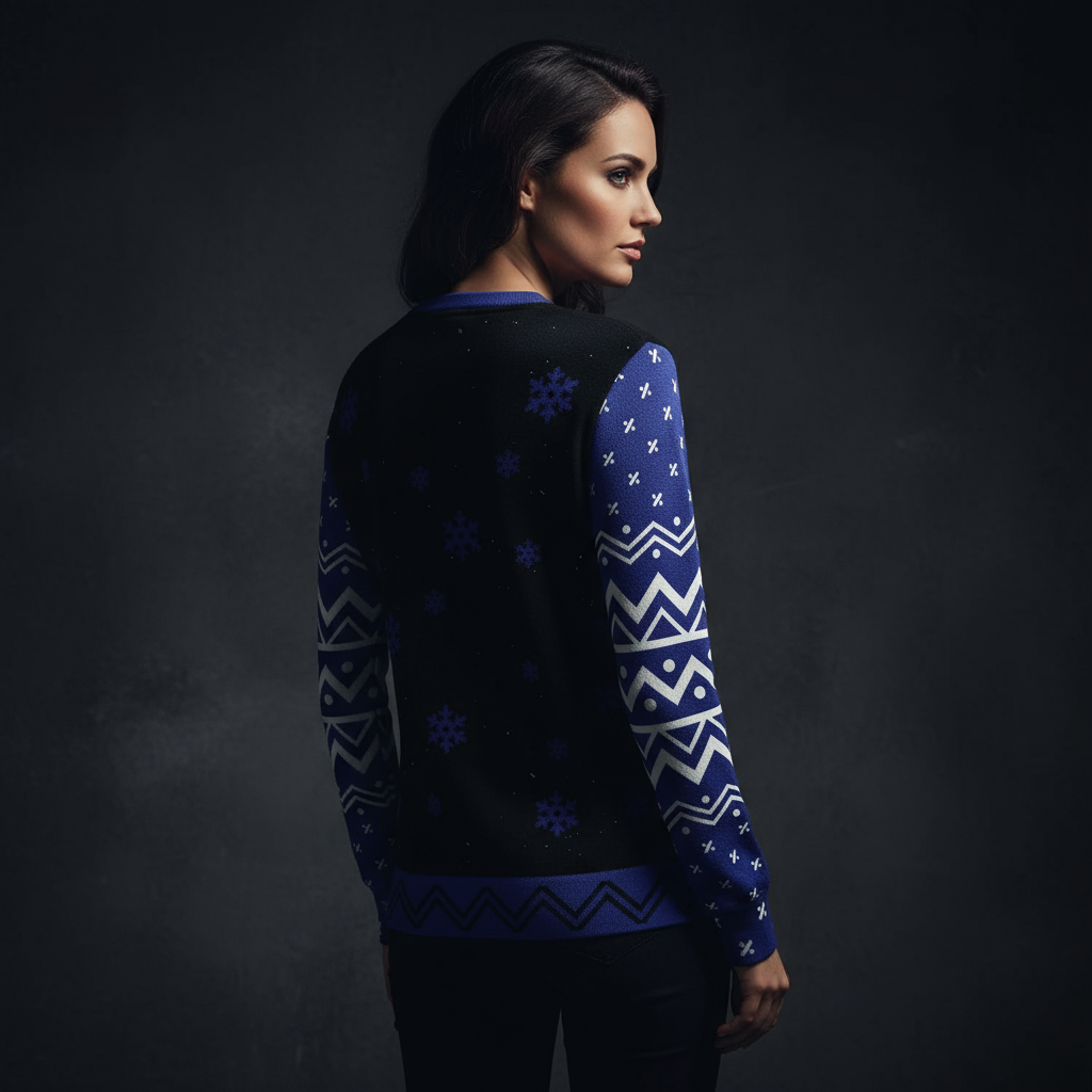 Back view three-quarter angle