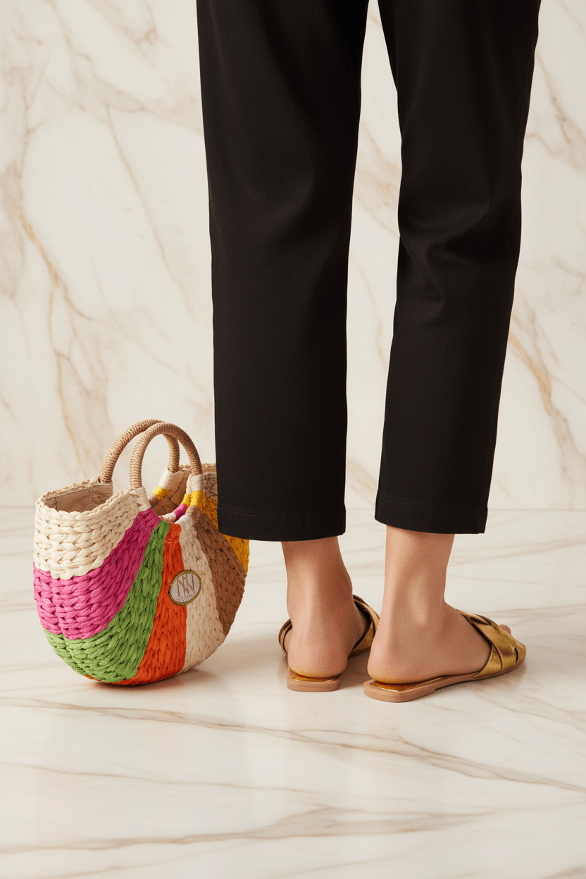 Back View with Bag