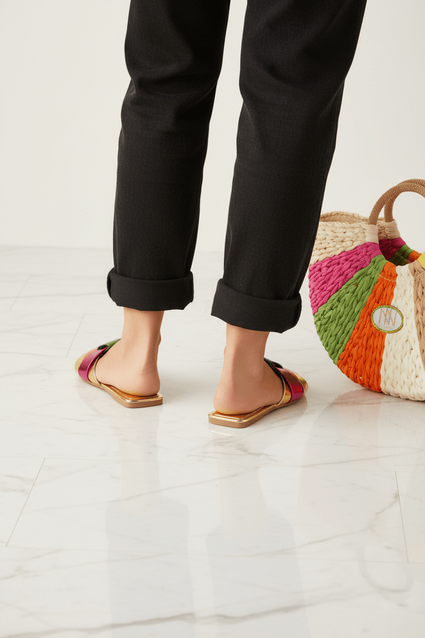 Back View with Bag