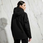 Back view with side profile