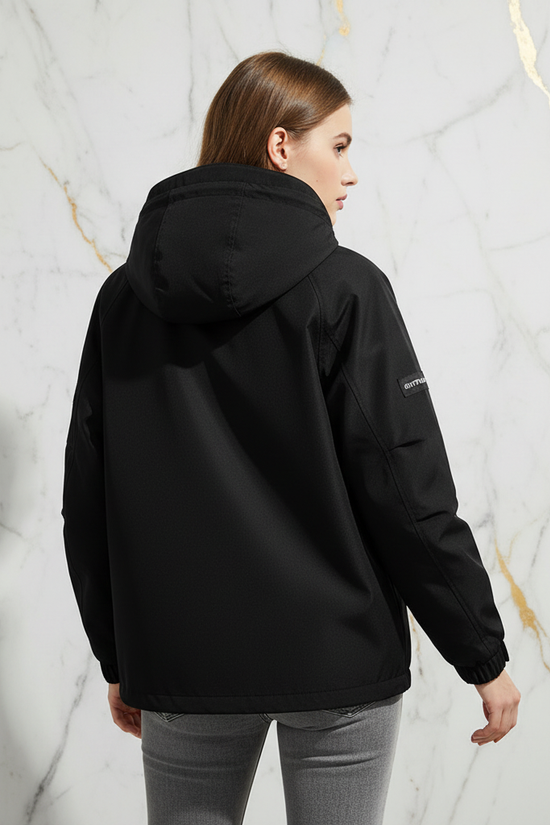 Back view with weight on one leg