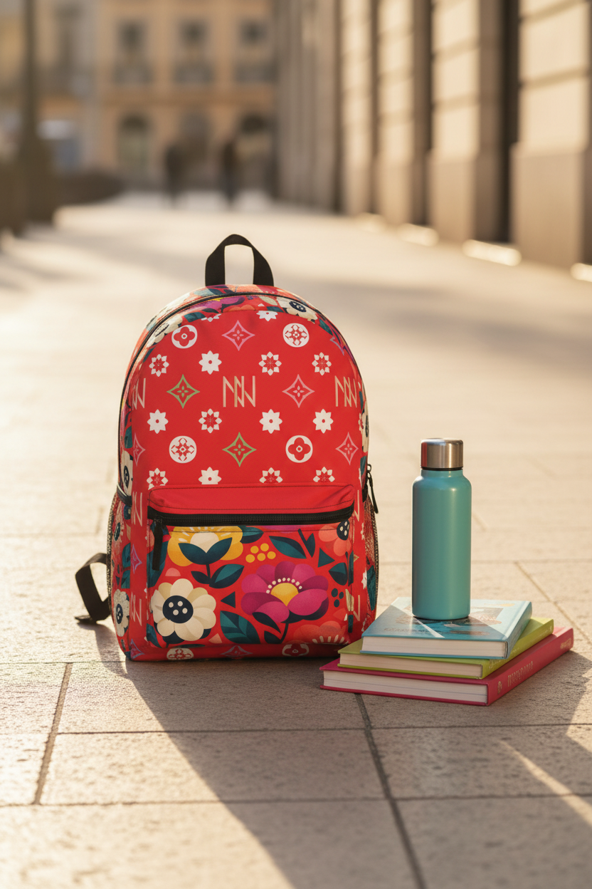 Backpack Front - European Sidewalk