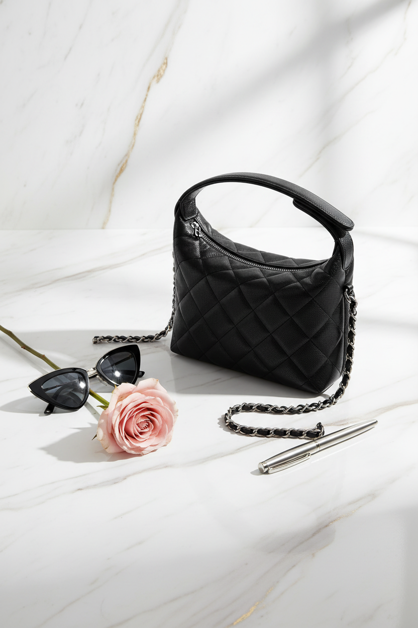 Bag Elevated Angle Pink Rose