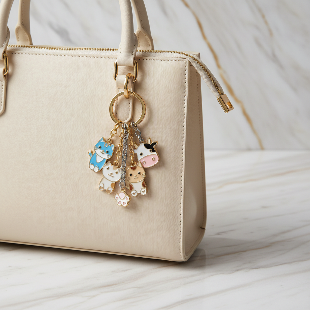 Bag with Keychain Image 1